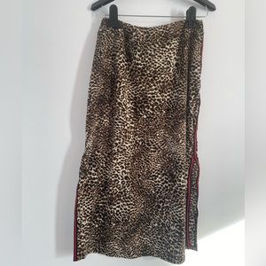 Natural life leopard print skirt